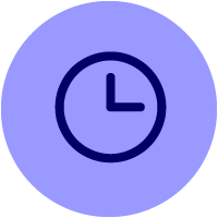 clock purple